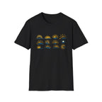 Sun and Waves Graphics Unisex Softstyle T-Shirt