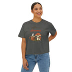 Coffee and Shrooms Women's Boxy Tee
