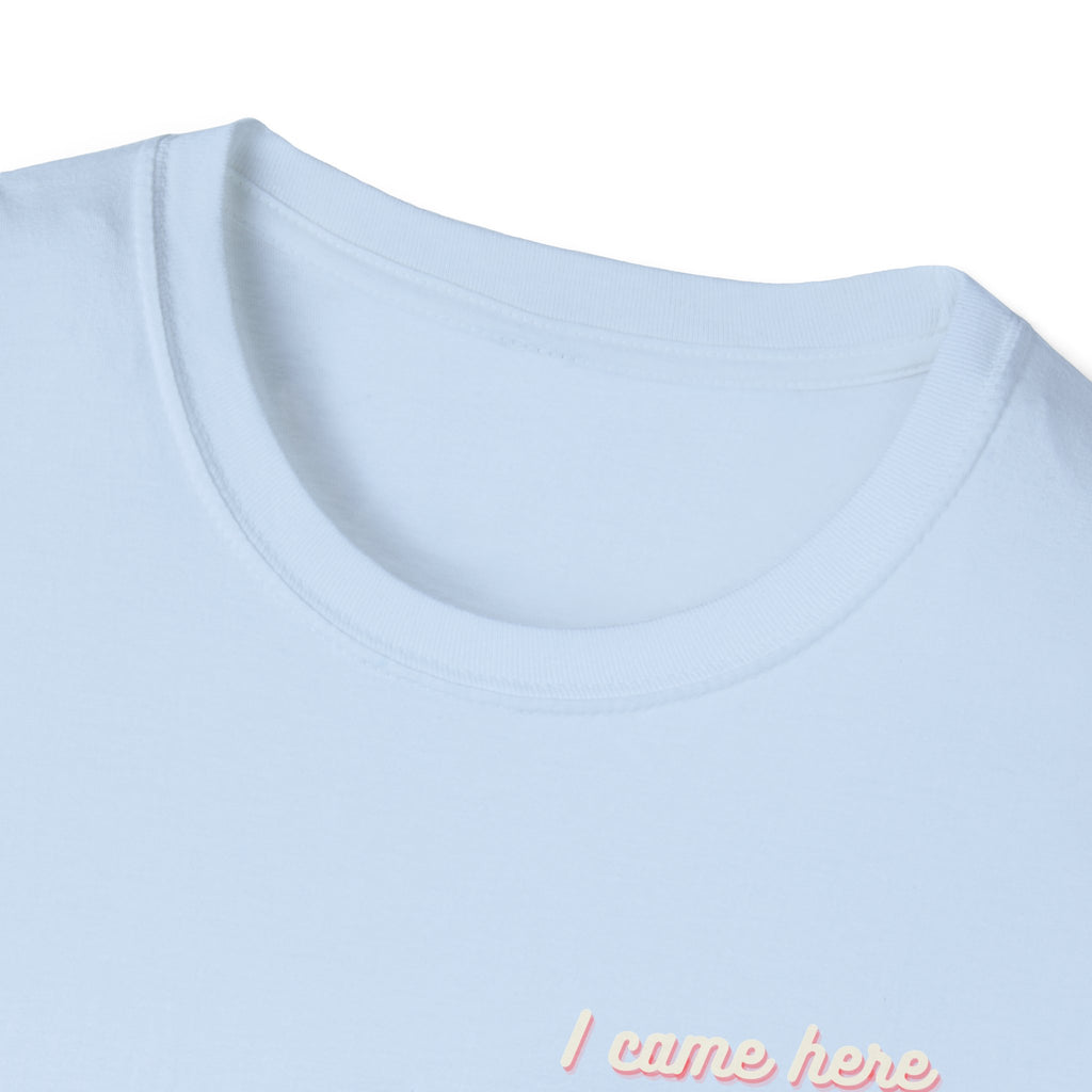 I Came Here To Forget The WiFi Unisex Softstyle T-Shirt