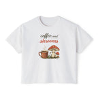 Coffee and Shrooms Women's Boxy Tee