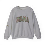 Mama "Don't Mess" Snake Skin Unisex Heavy Blend™ Crewneck Sweatshirt