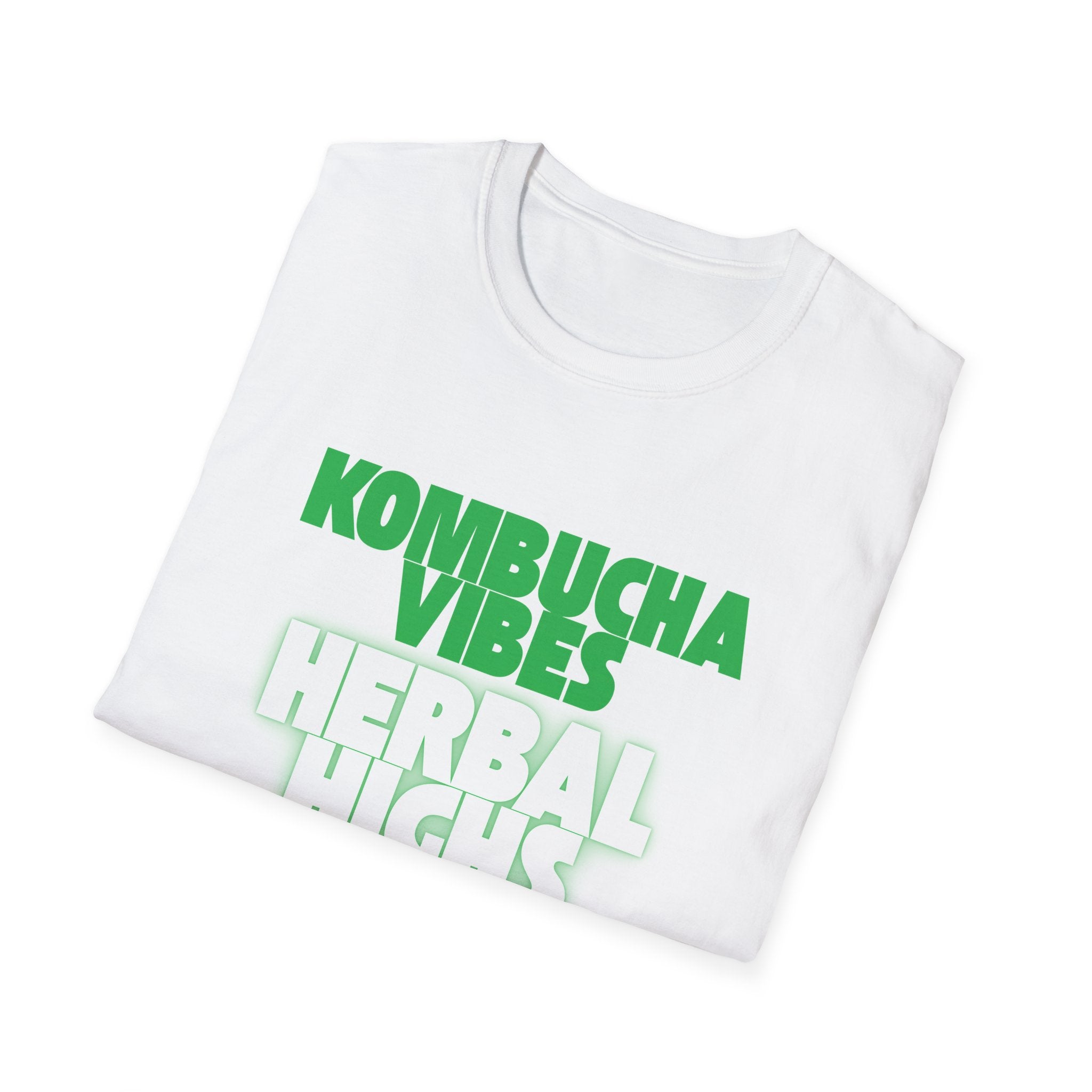 Kombucha And Herbal Highs Unisex Softstyle T-Shirt