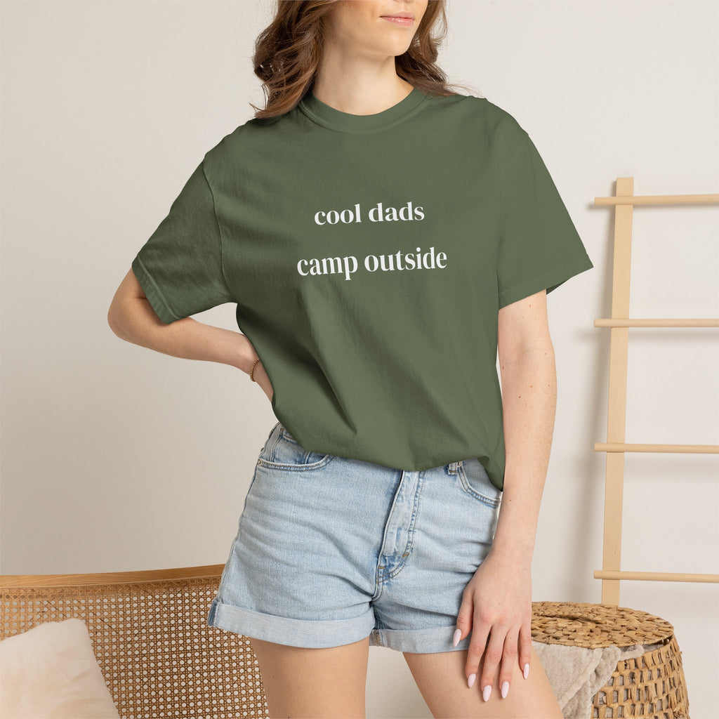 Cool dads camp outside T-shirt