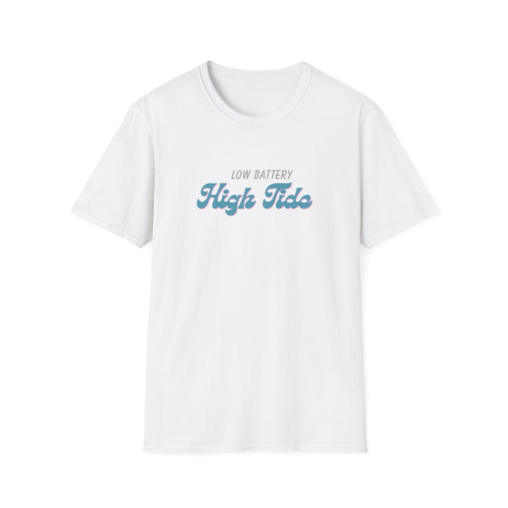 Low Battery High Tide Unisex Softstyle T-Shirt