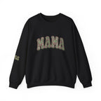 Mama "Fierce By Nature" Snake Skin Unisex Heavy Blend™ Crewneck Sweatshirt
