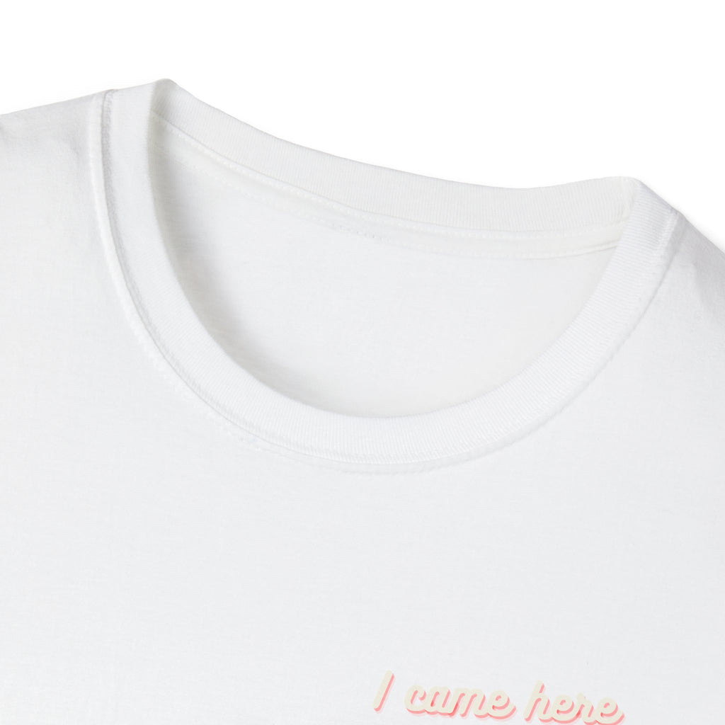I Came Here To Forget The WiFi Unisex Softstyle T-Shirt