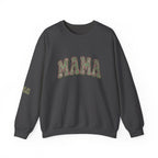 Mama "Fierce By Nature" Snake Skin Unisex Heavy Blend™ Crewneck Sweatshirt