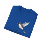 Tufted Titmouse Unisex Softstyle T-Shirt