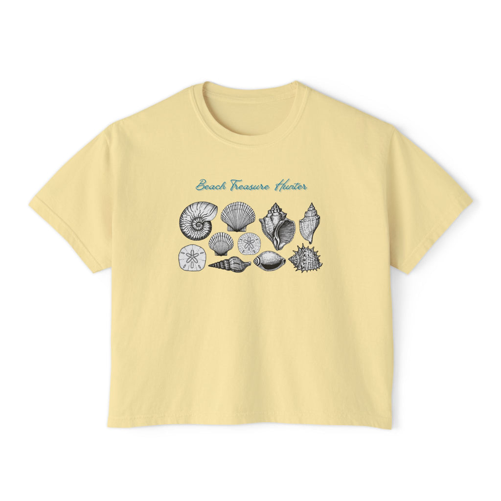 Beach Treasure Hunter Women's Boxy Tee