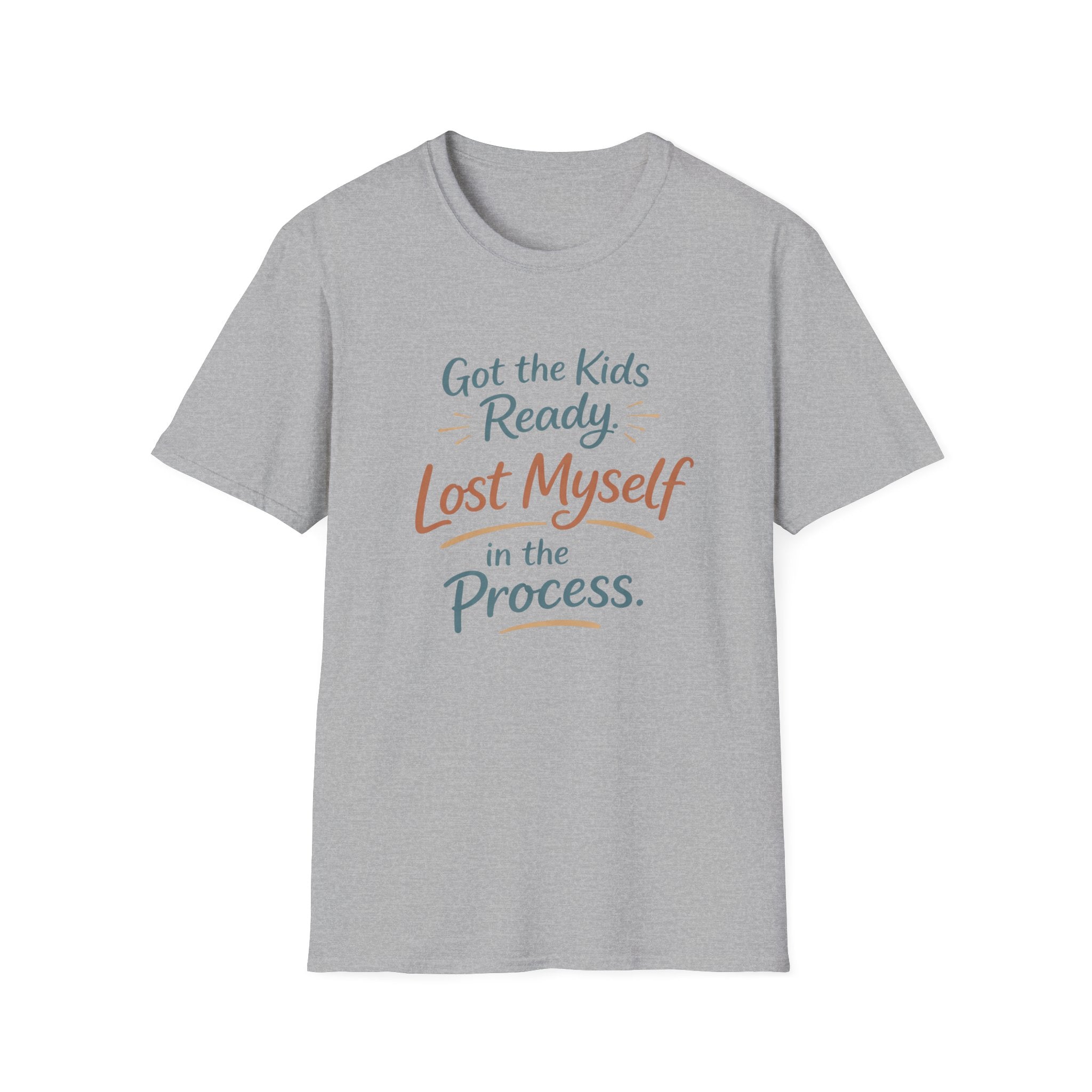 Got The Kids Ready Lost Myself Unisex Softstyle T-Shirt