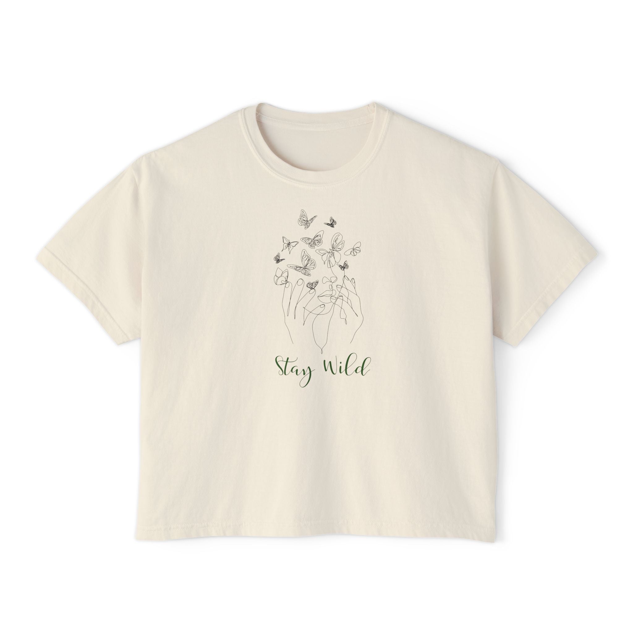 Stay Wild Women's Boxy Tee