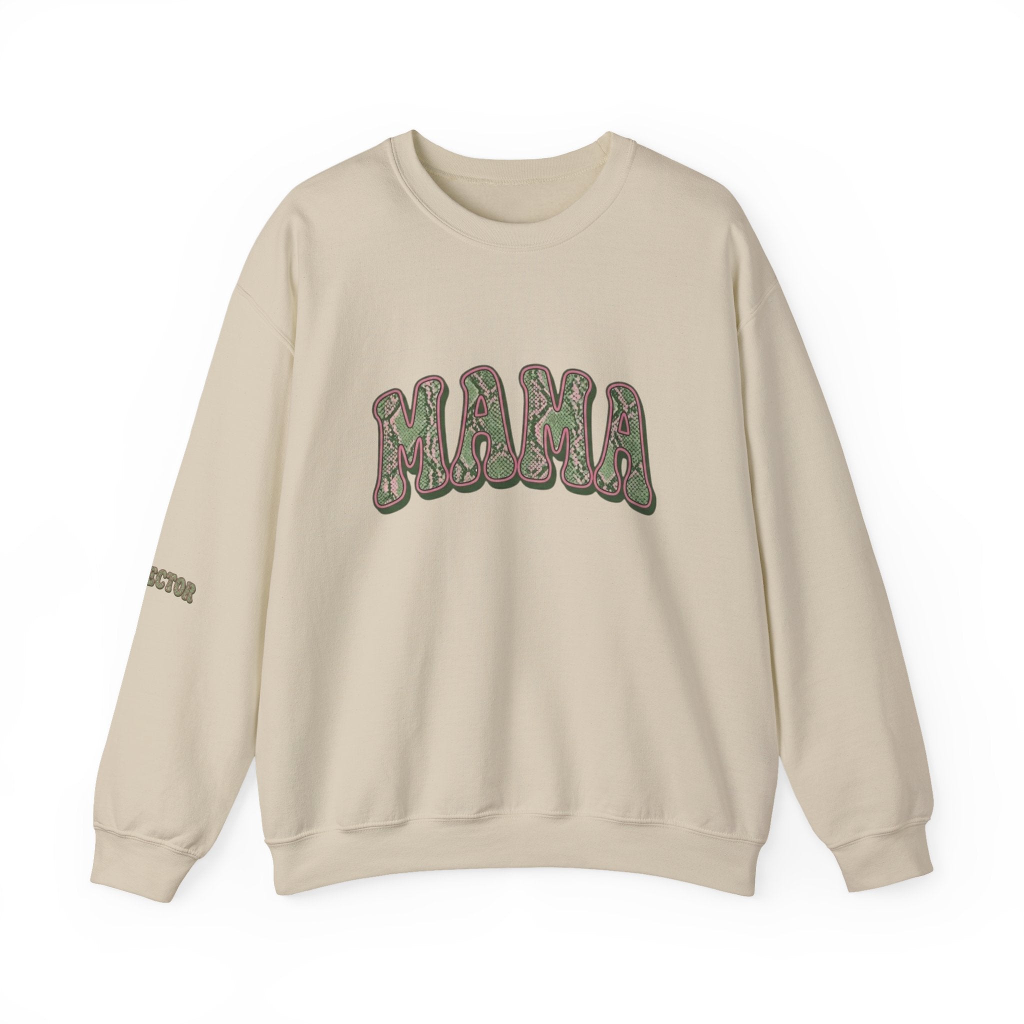 Mama "Protector" Snake Skin Unisex Heavy Blend™ Crewneck Sweatshirt
