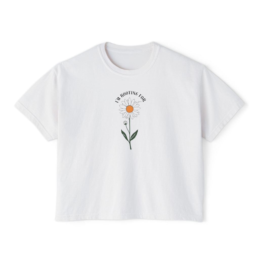Rooting For You Women's Boxy Tee