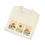 Trio Sun Sketch Unisex Softstyle T-Shirt