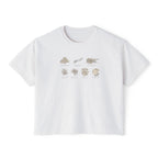 Medicinal Root Graphics Women's Boxy Tee