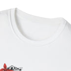 Raccoon Campfire Unisex Softstyle T-Shirt