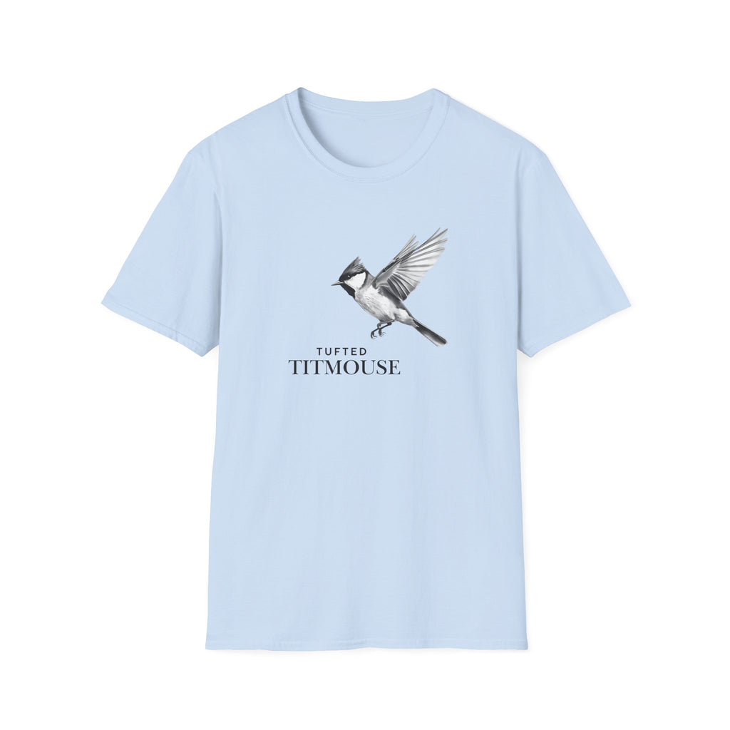Tufted Titmouse Unisex Softstyle T-Shirt