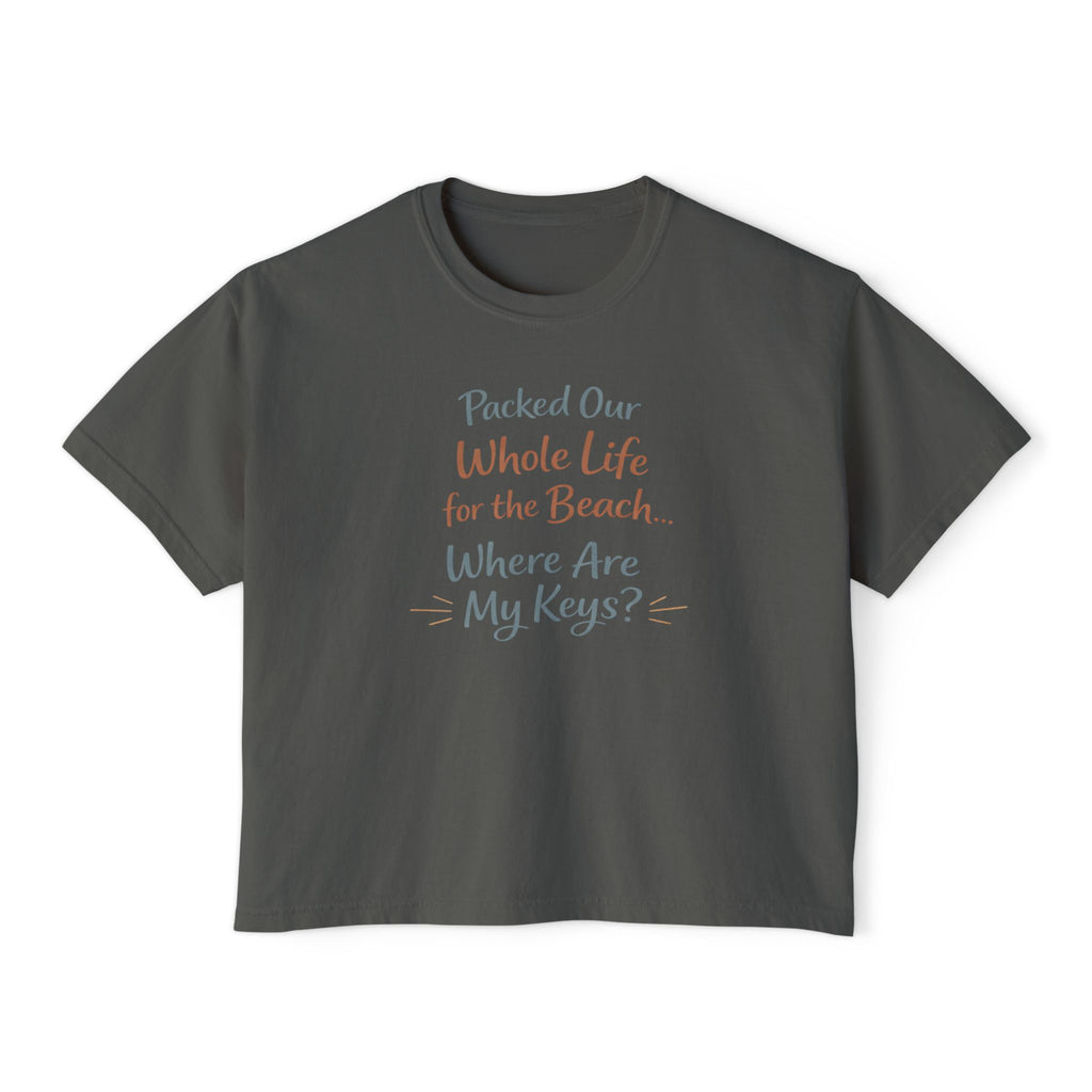 Packed My Whole Life Women's Boxy Tee