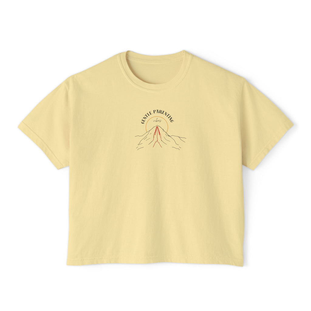 Gentle Parenting Vibes Women's Boxy Tee