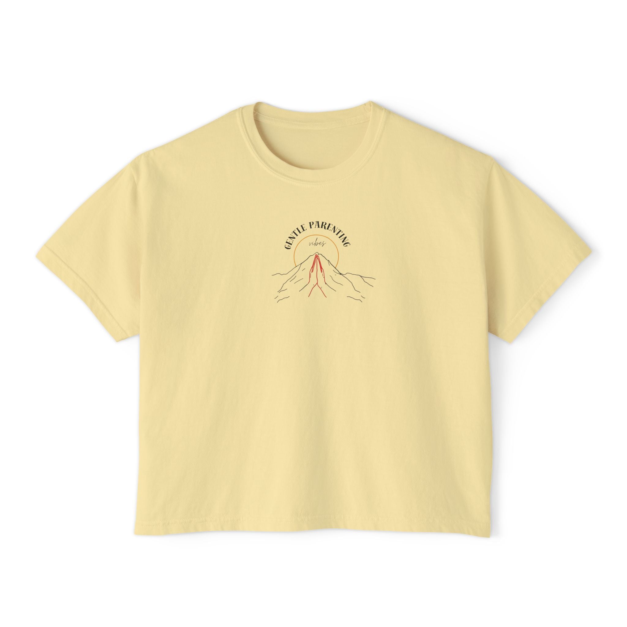 Gentle Parenting Vibes Women's Boxy Tee