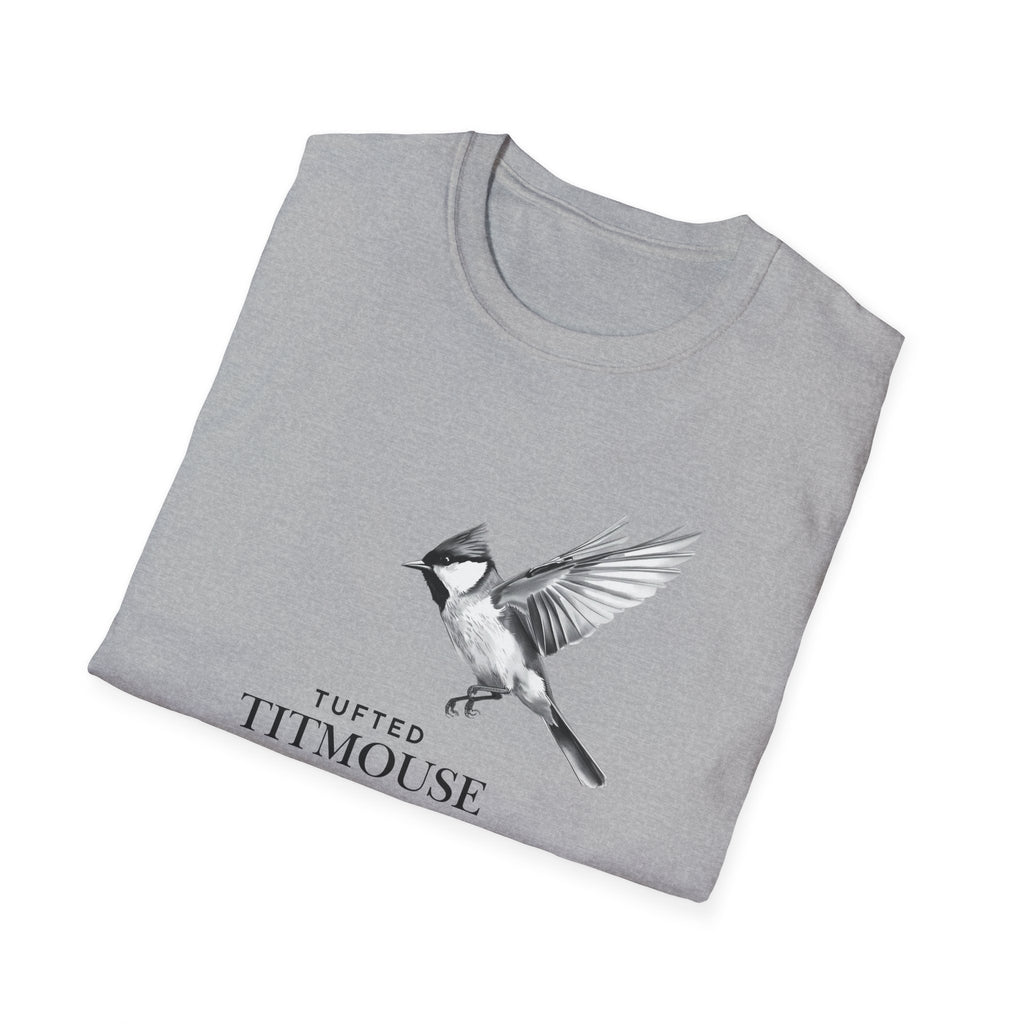 Tufted Titmouse Unisex Softstyle T-Shirt