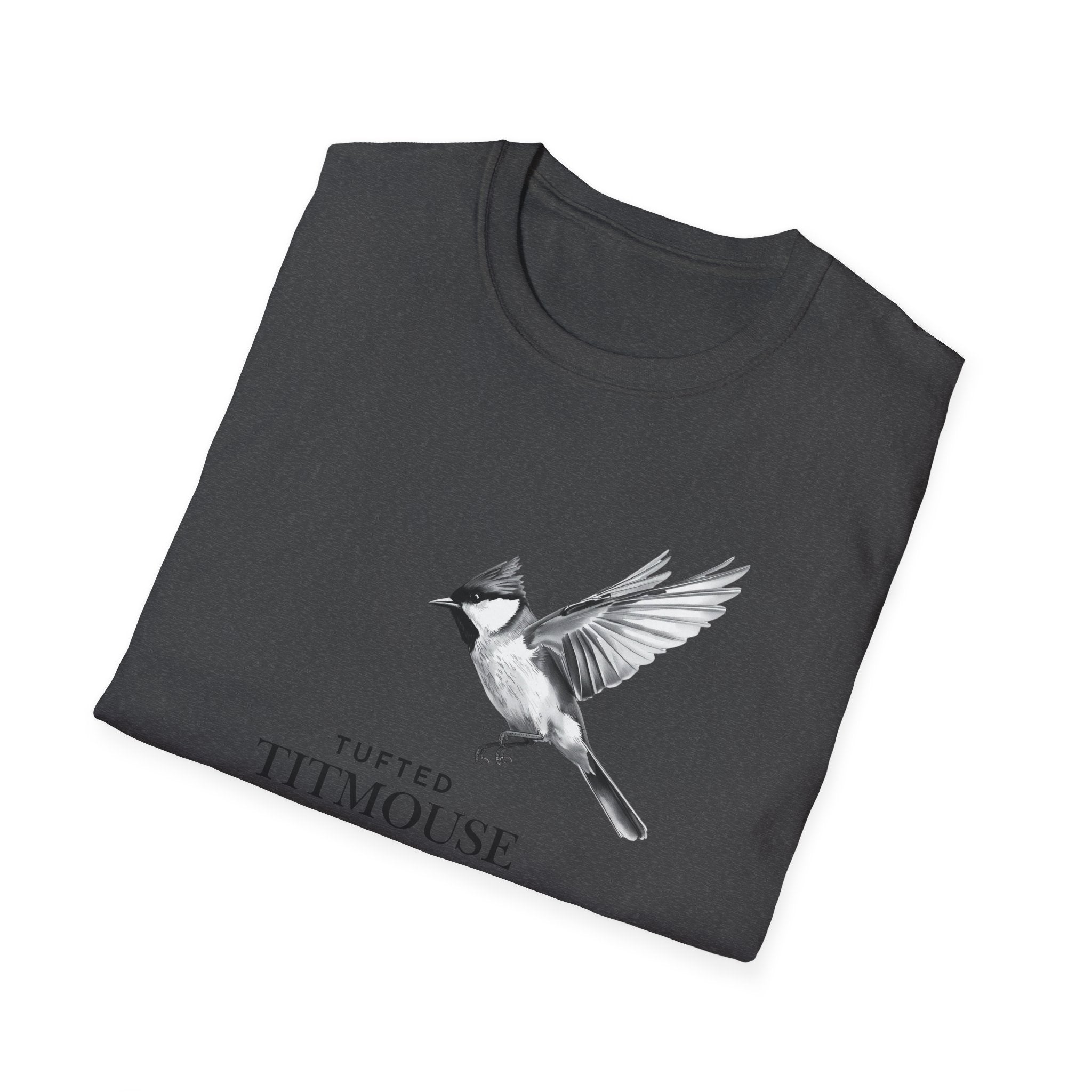 Tufted Titmouse Unisex Softstyle T-Shirt