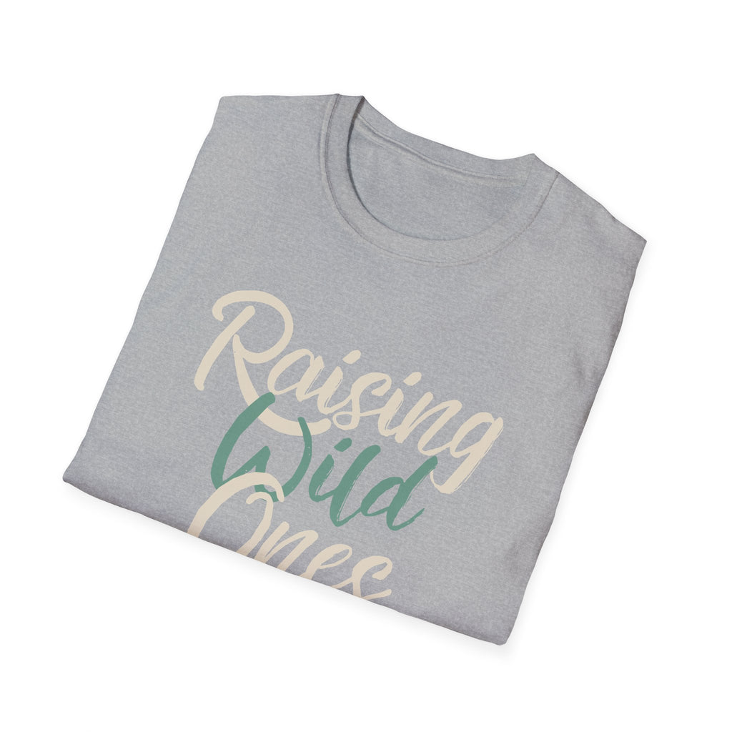Raising Wild Ones Unisex Softstyle T-Shirt