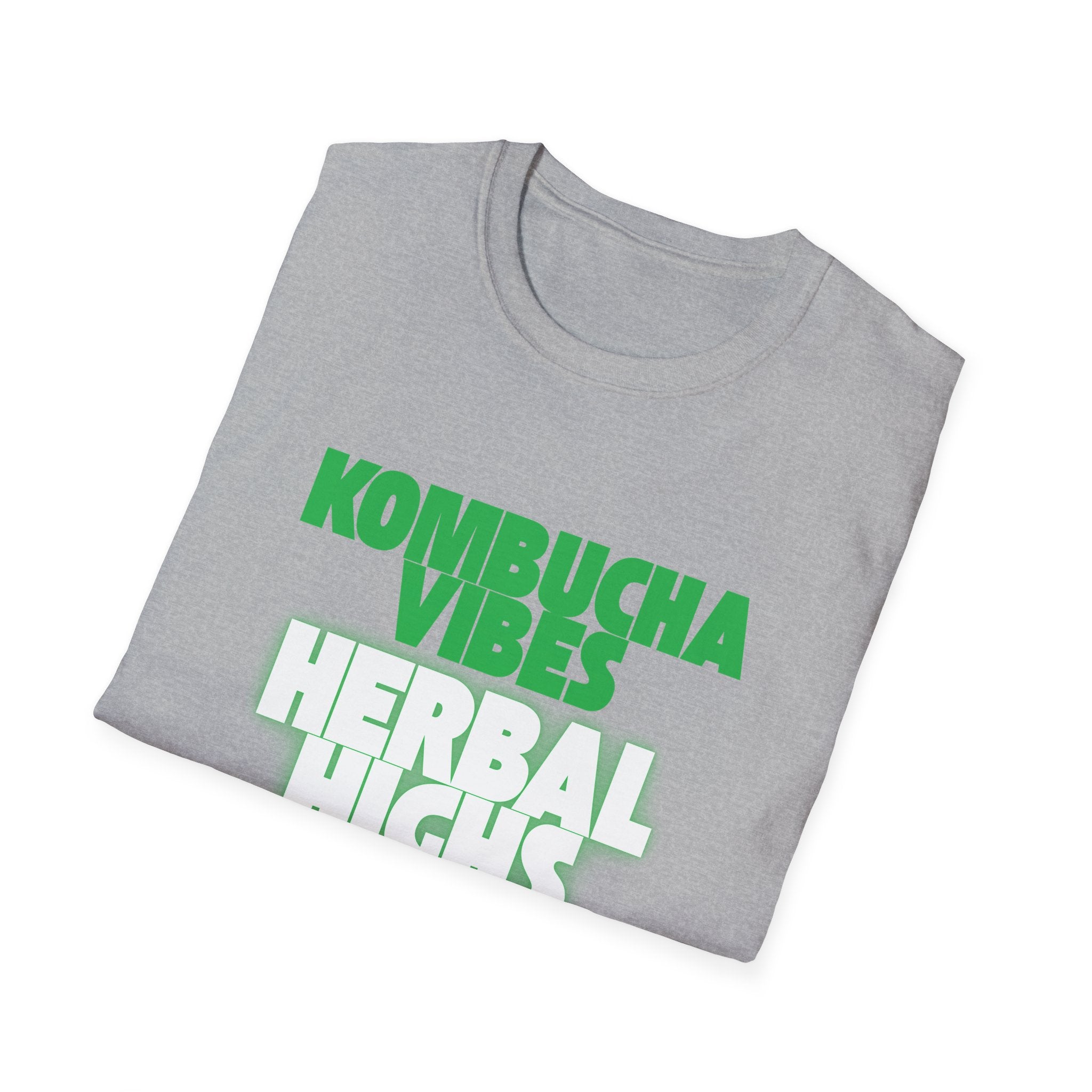 Kombucha And Herbal Highs Unisex Softstyle T-Shirt