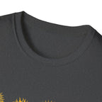 Sun and Waves Graphics Unisex Softstyle T-Shirt