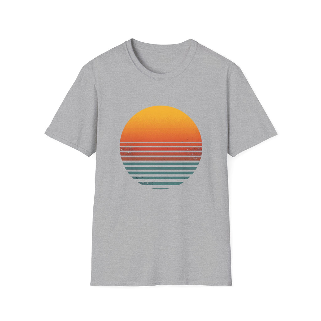 Retro Sun Unisex Softstyle T-Shirt