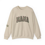 Mama "Fierce By Nature" Snake Skin Unisex Heavy Blend™ Crewneck Sweatshirt