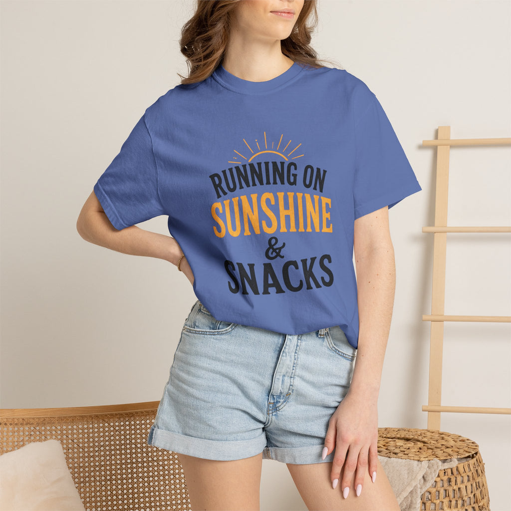 Running On Sunshine & Snacks T-shirt