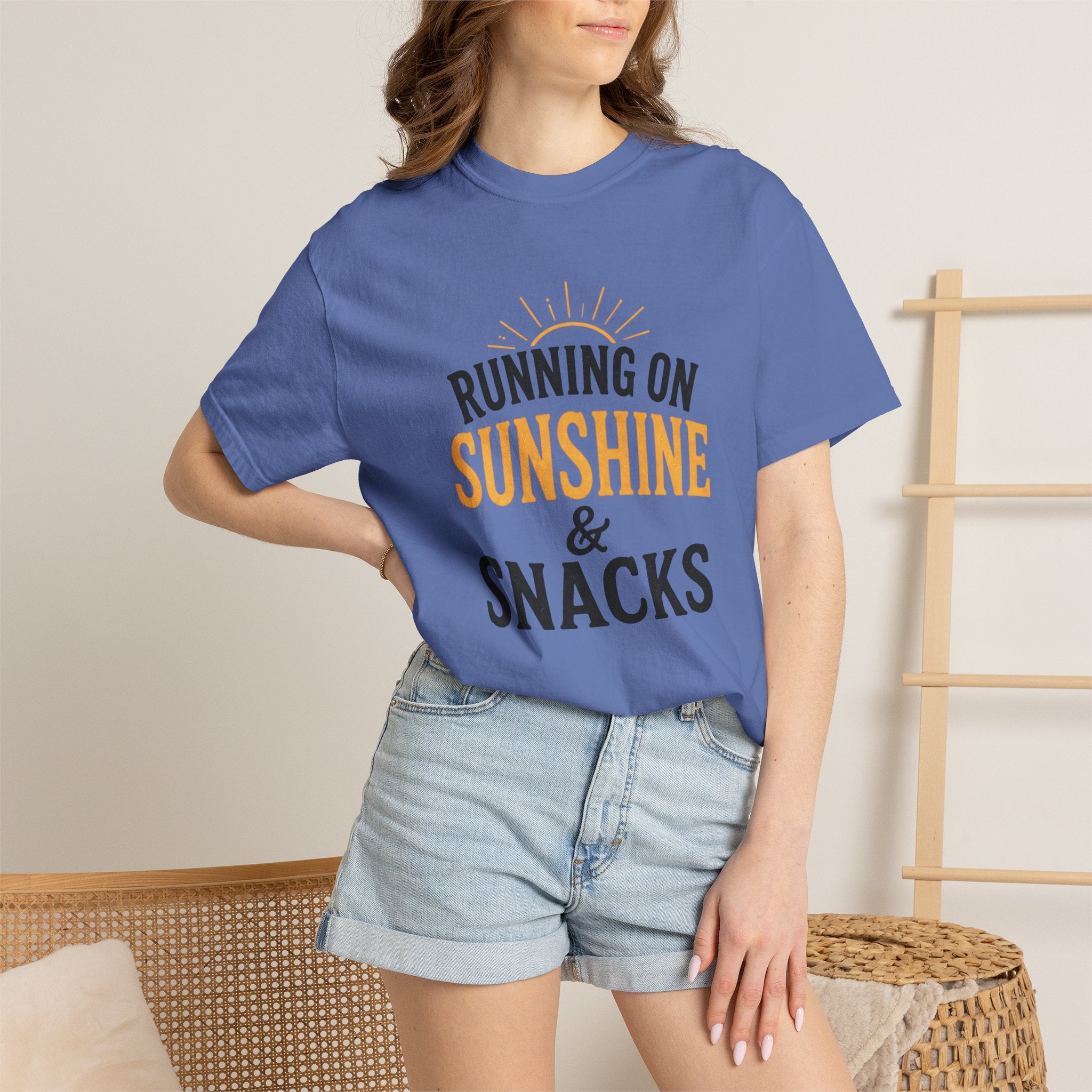 Running On Sunshine & Snacks T-shirt