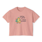 Leaving Is A Whole Situation Ducks Women's Boxy Tee
