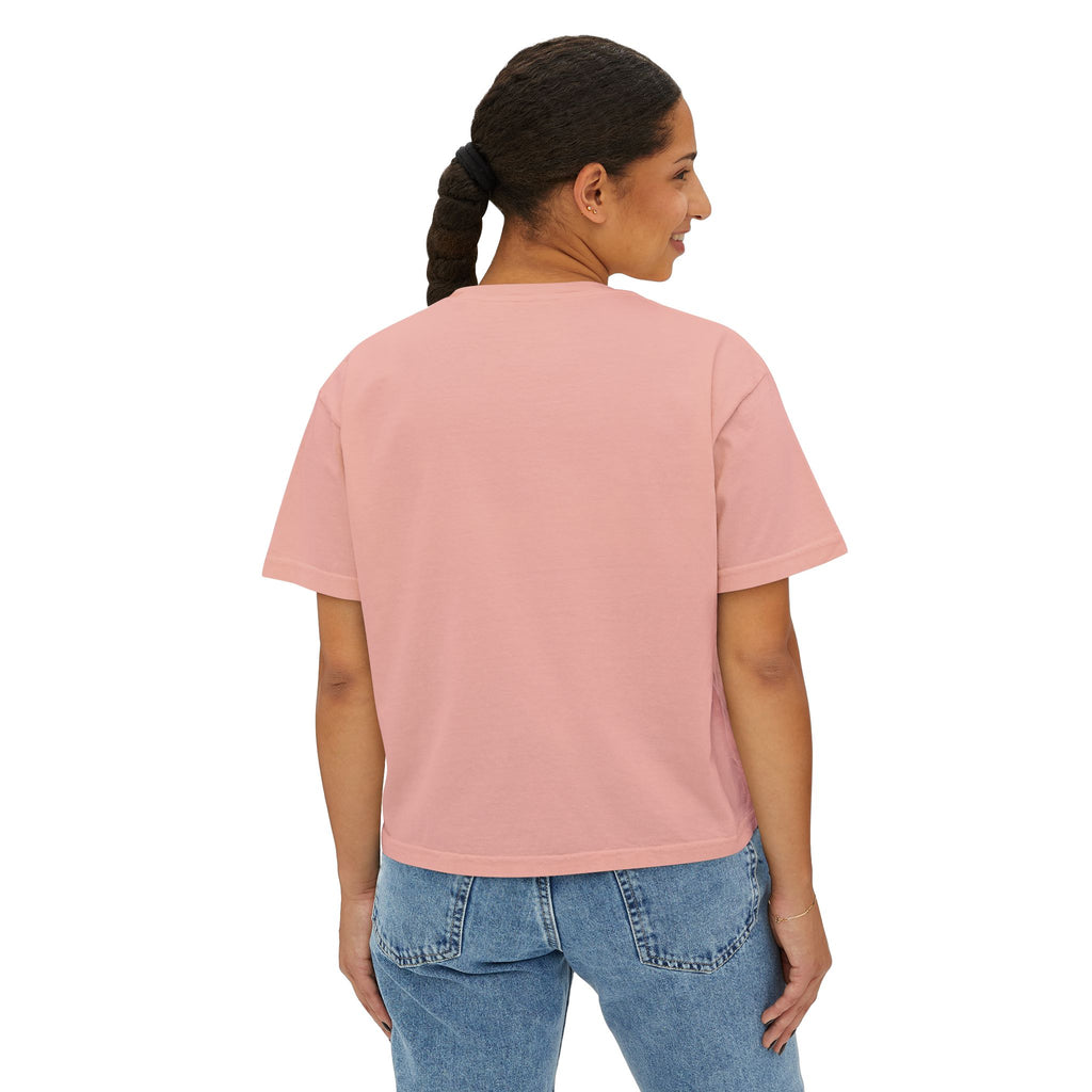 Happy Place Beach Women's Boxy Tee