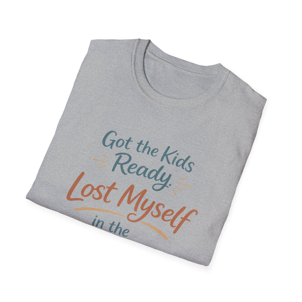 Got The Kids Ready Lost Myself Unisex Softstyle T-Shirt