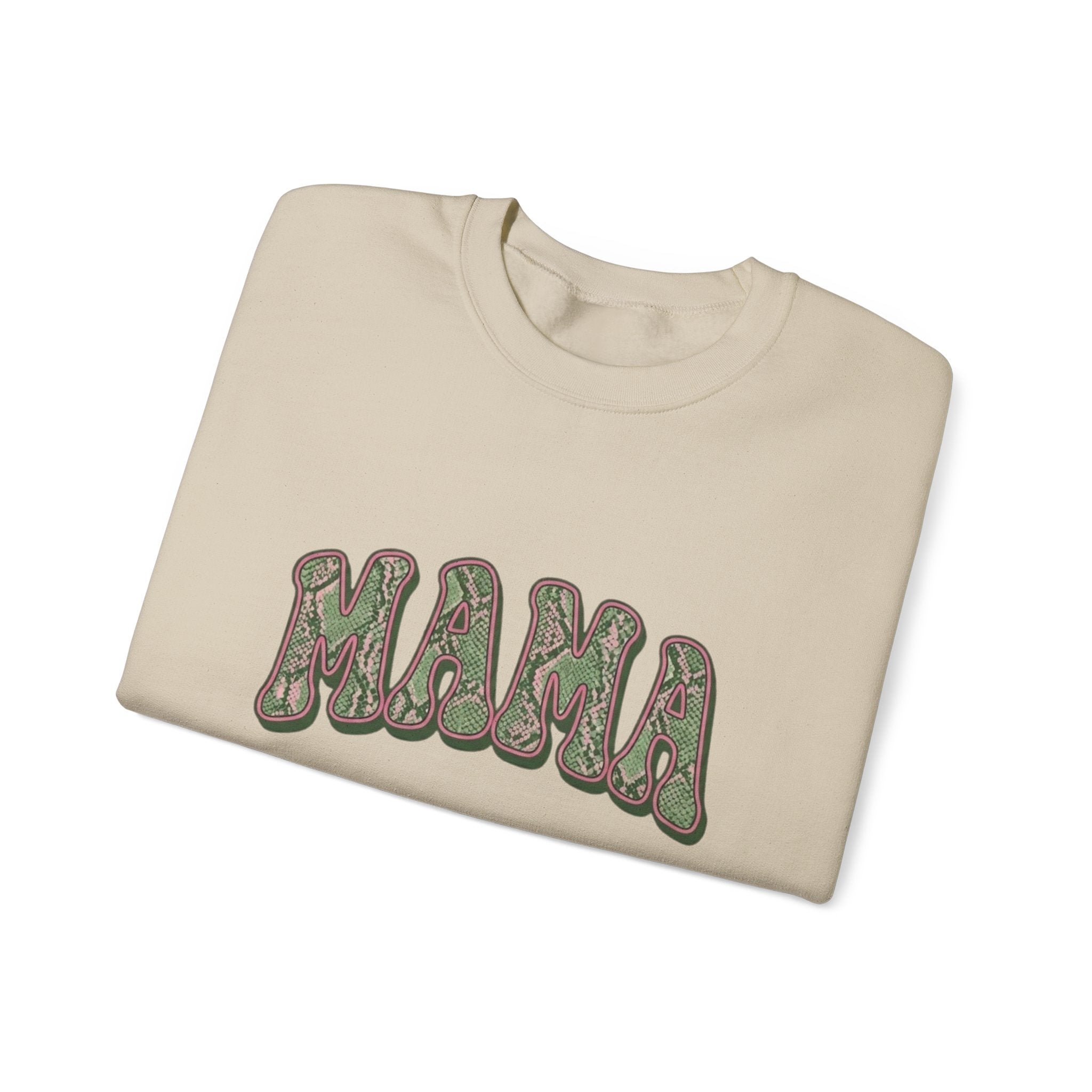 Mama "Protector" Snake Skin Unisex Heavy Blend™ Crewneck Sweatshirt