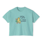 Leaving Is A Whole Situation Ducks Women's Boxy Tee