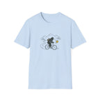 Bear On Bike Trail Unisex Softstyle T-Shirt