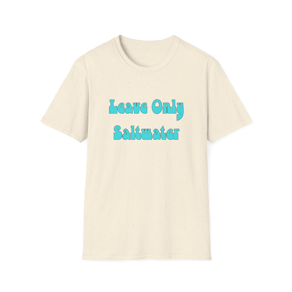 Leave Only Saltwater Unisex Softstyle T-Shirt