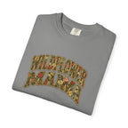 Wildflower Mama Retro Floral Design T-shirt