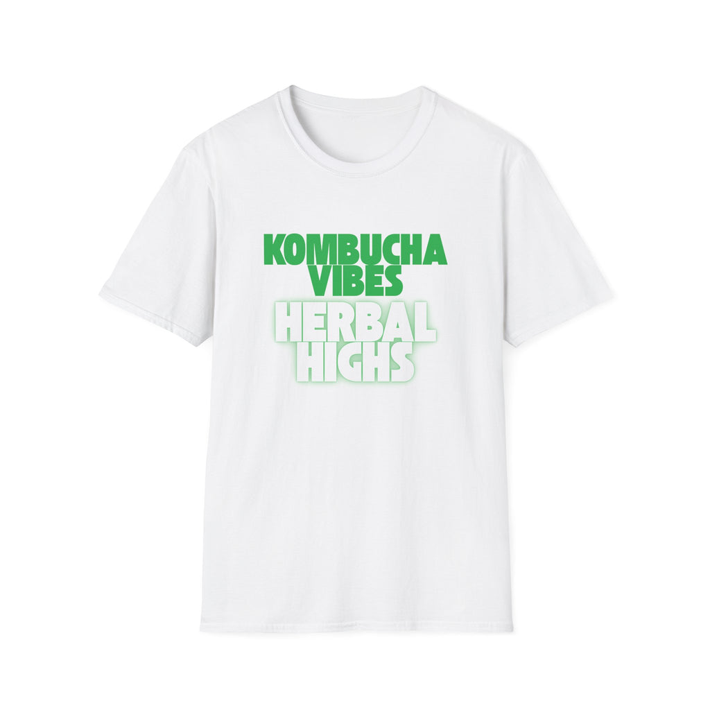 Kombucha And Herbal Highs Unisex Softstyle T-Shirt