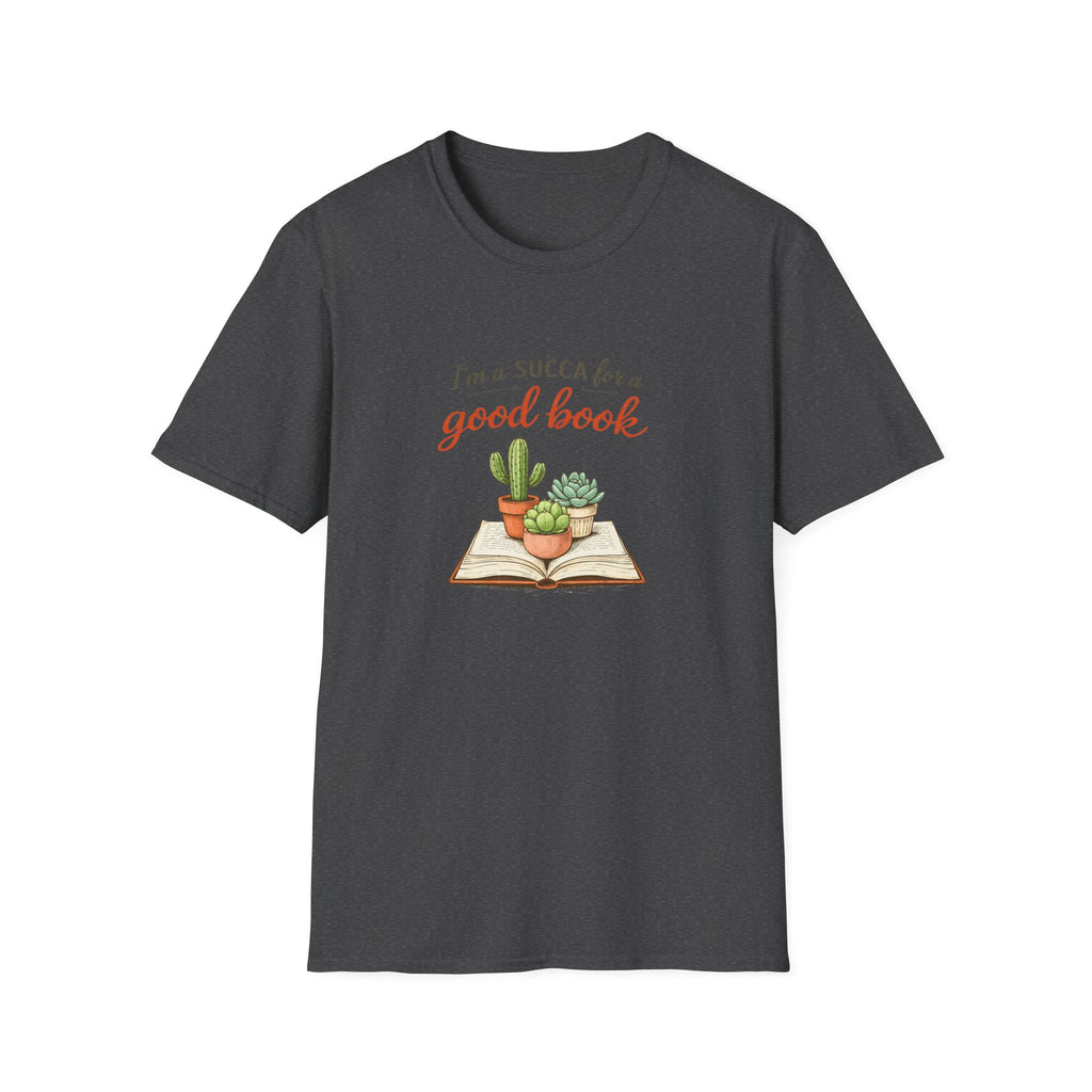 Succa For A Good Book Unisex Softstyle T-Shirt