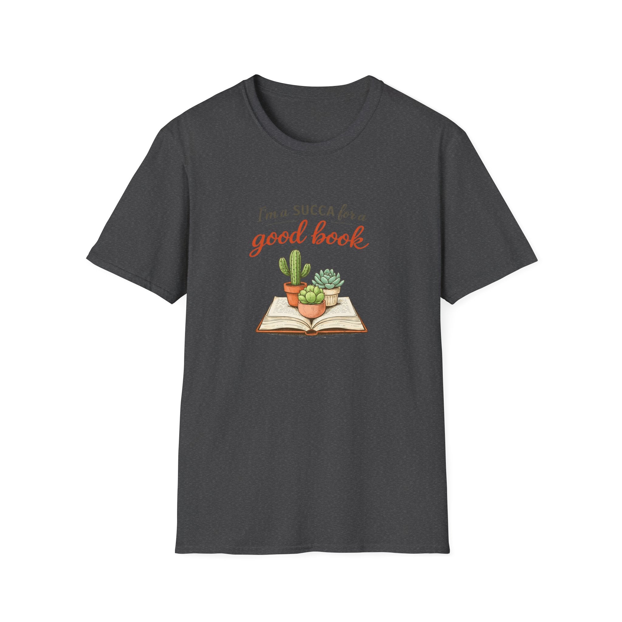 Succa For A Good Book Unisex Softstyle T-Shirt