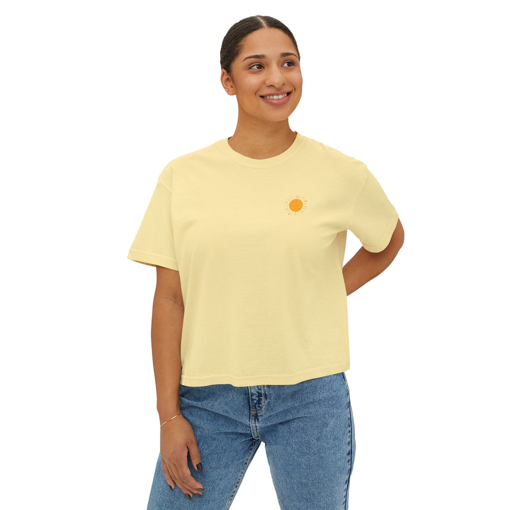 Tiny Sun Women's Boxy Tee