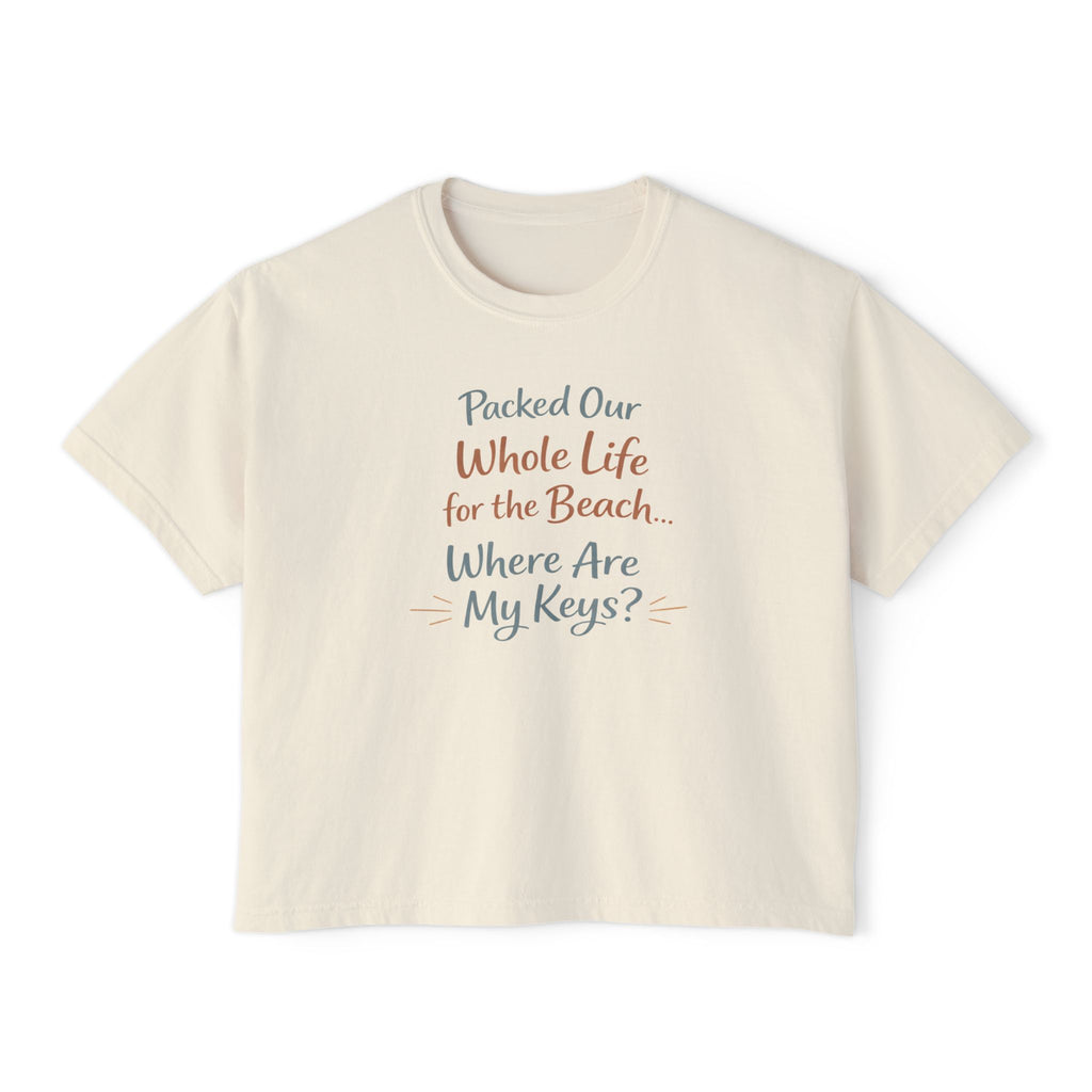 Packed My Whole Life Women's Boxy Tee
