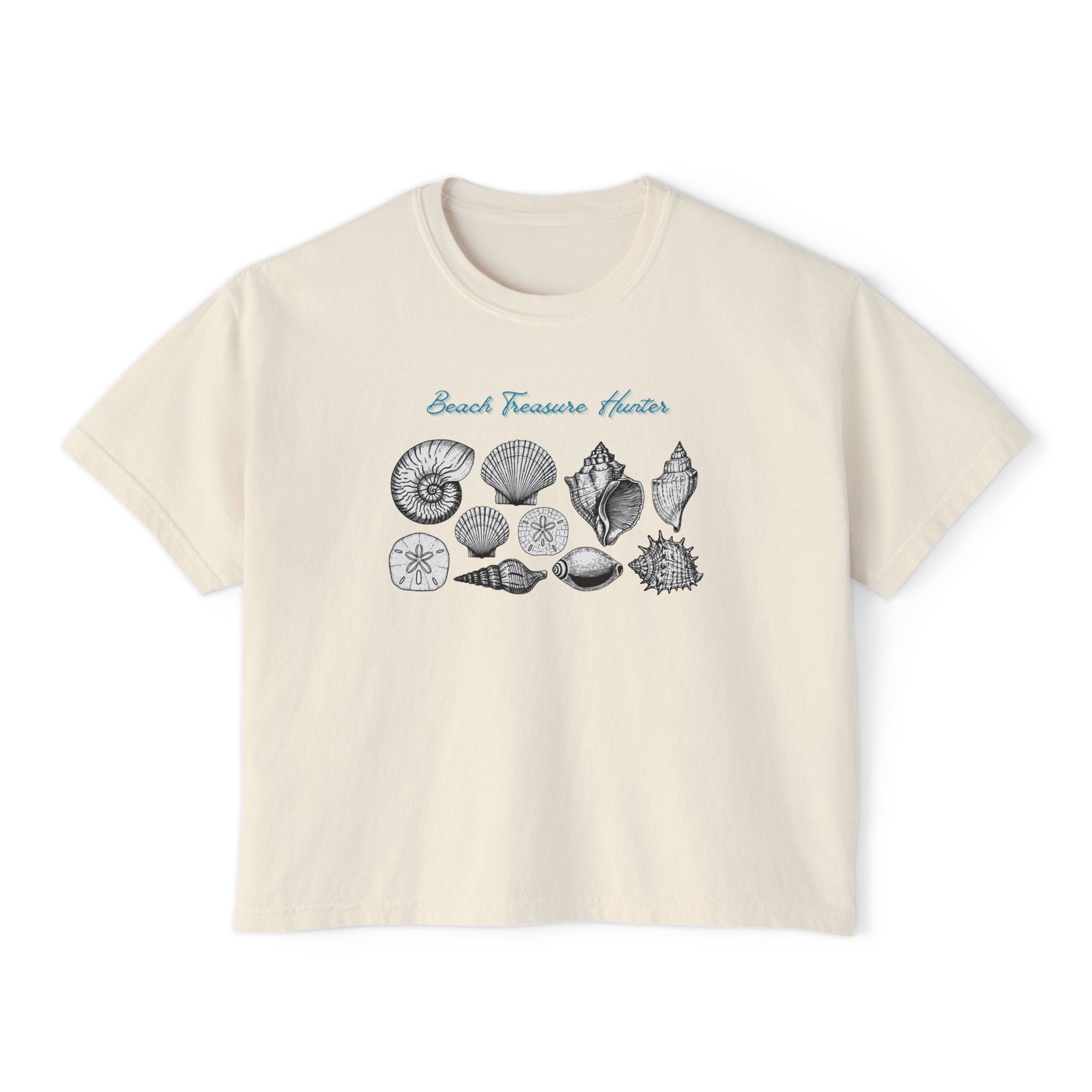 Beach Treasure Hunter Women's Boxy Tee