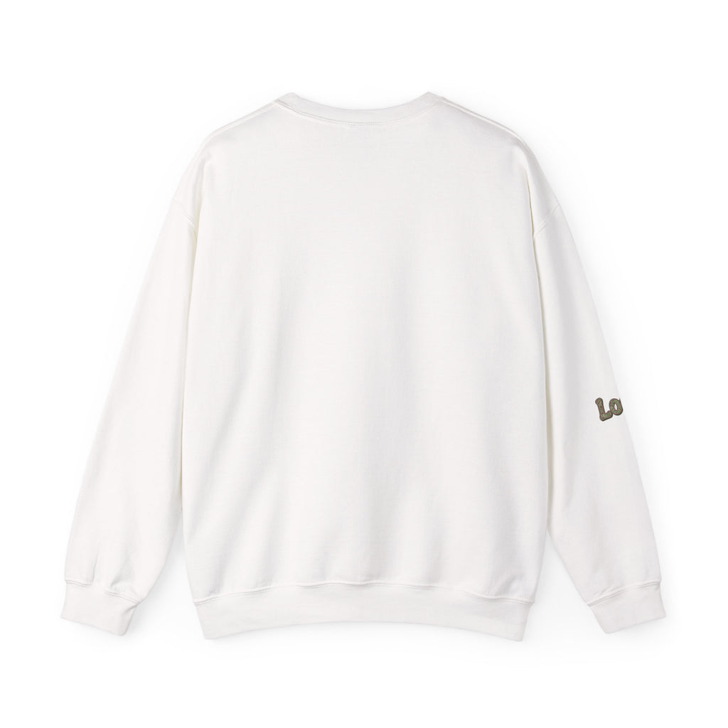 Mama "Love" Snake Skin Unisex Heavy Blend™ Crewneck Sweatshirt