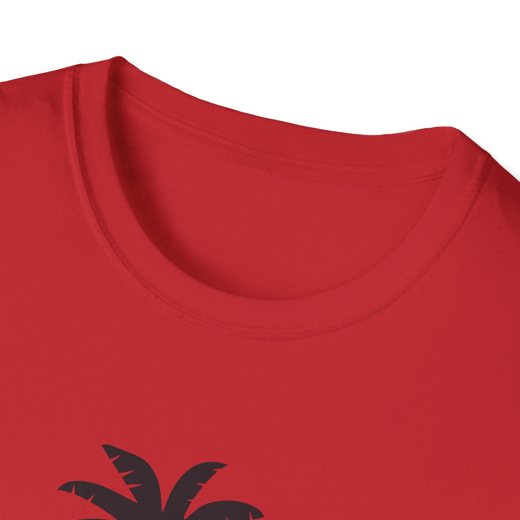 Retro Palm Tree Graphics Unisex Softstyle T-Shirt