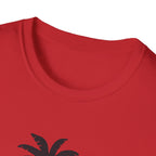 Retro Palm Tree Graphics Unisex Softstyle T-Shirt